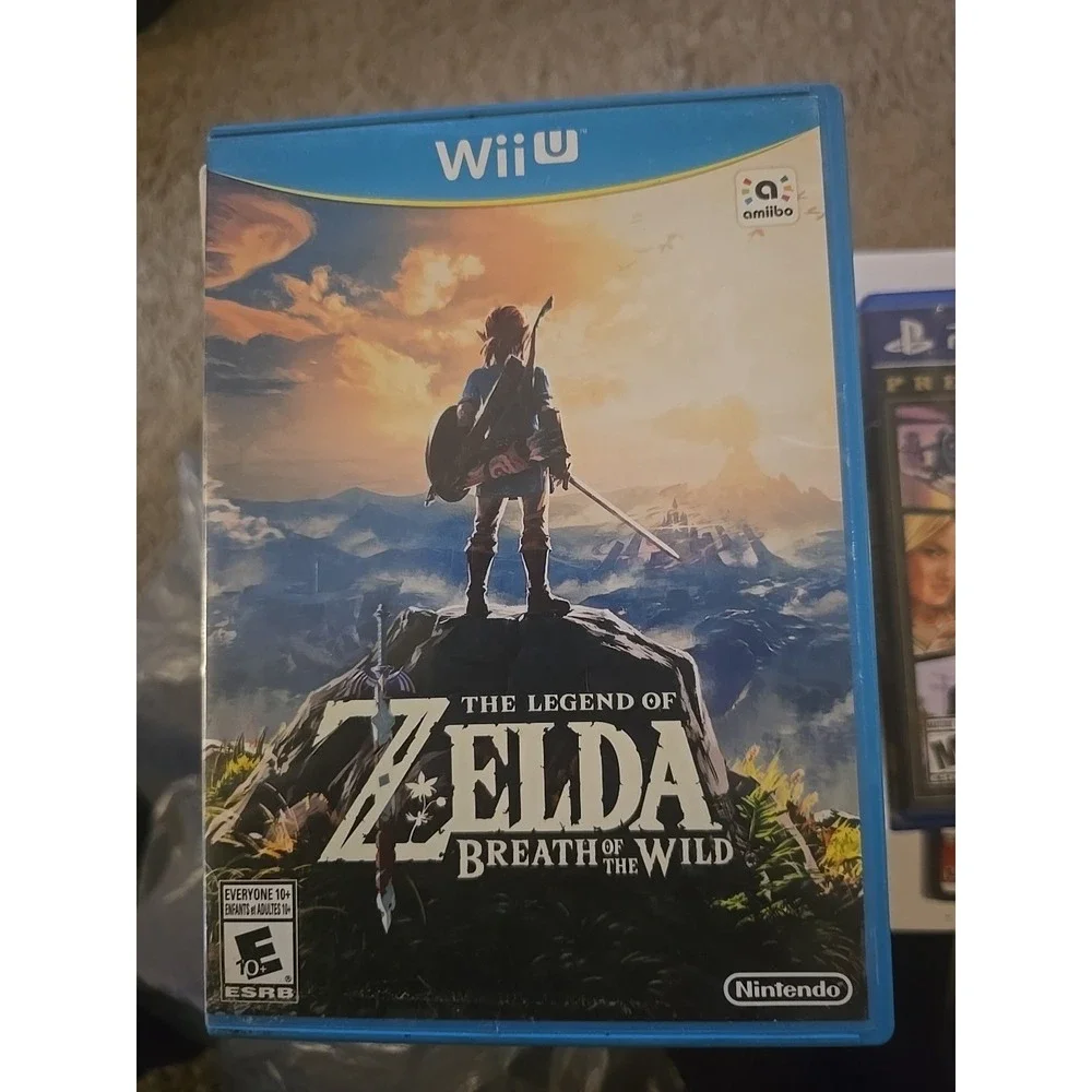 Nintendo The Legend of Zelda: Breath of the Wild Wii U NTSC-U/C E10+ Manual